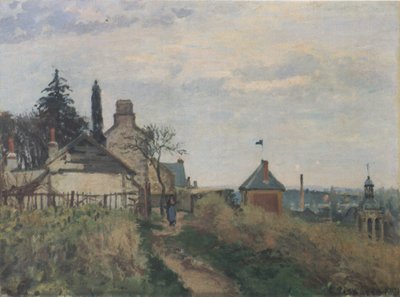 The Palace of Justice, Pontoise by Camille Jacob Pissarro